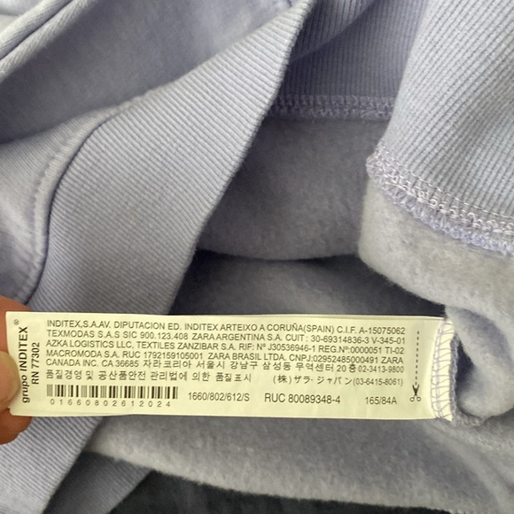 Zara Cropped Sweater - Lilac - Small - Picture 9 of 11